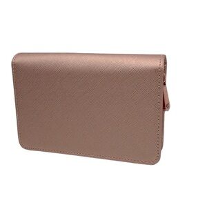 Sephora Rose Gold Make Up Case Bag with Zipper Closure